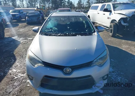 2016 Toyota Corolla Le Plus из США, поврежденный, VIN 2T1BURHE7GC582437